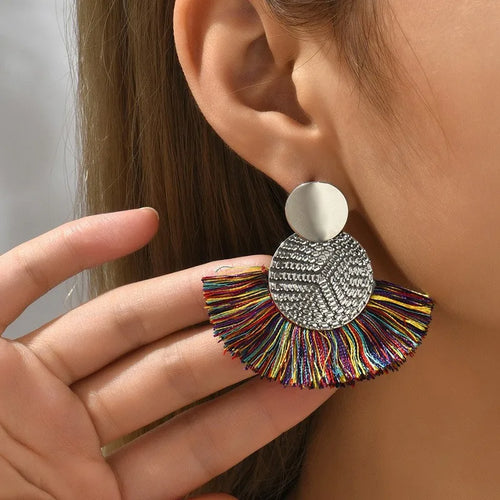 Bohemia tassels earrings
