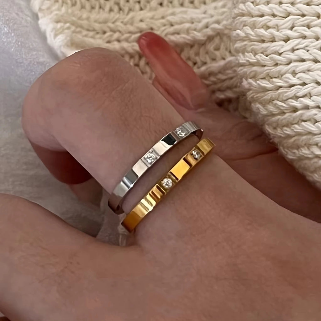 Waterproof Stone Ring