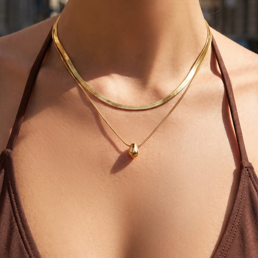 Pandora necklace double layer
