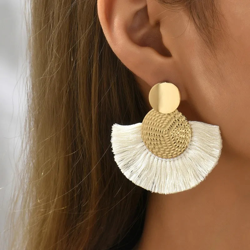 Bohemia tassels earrings