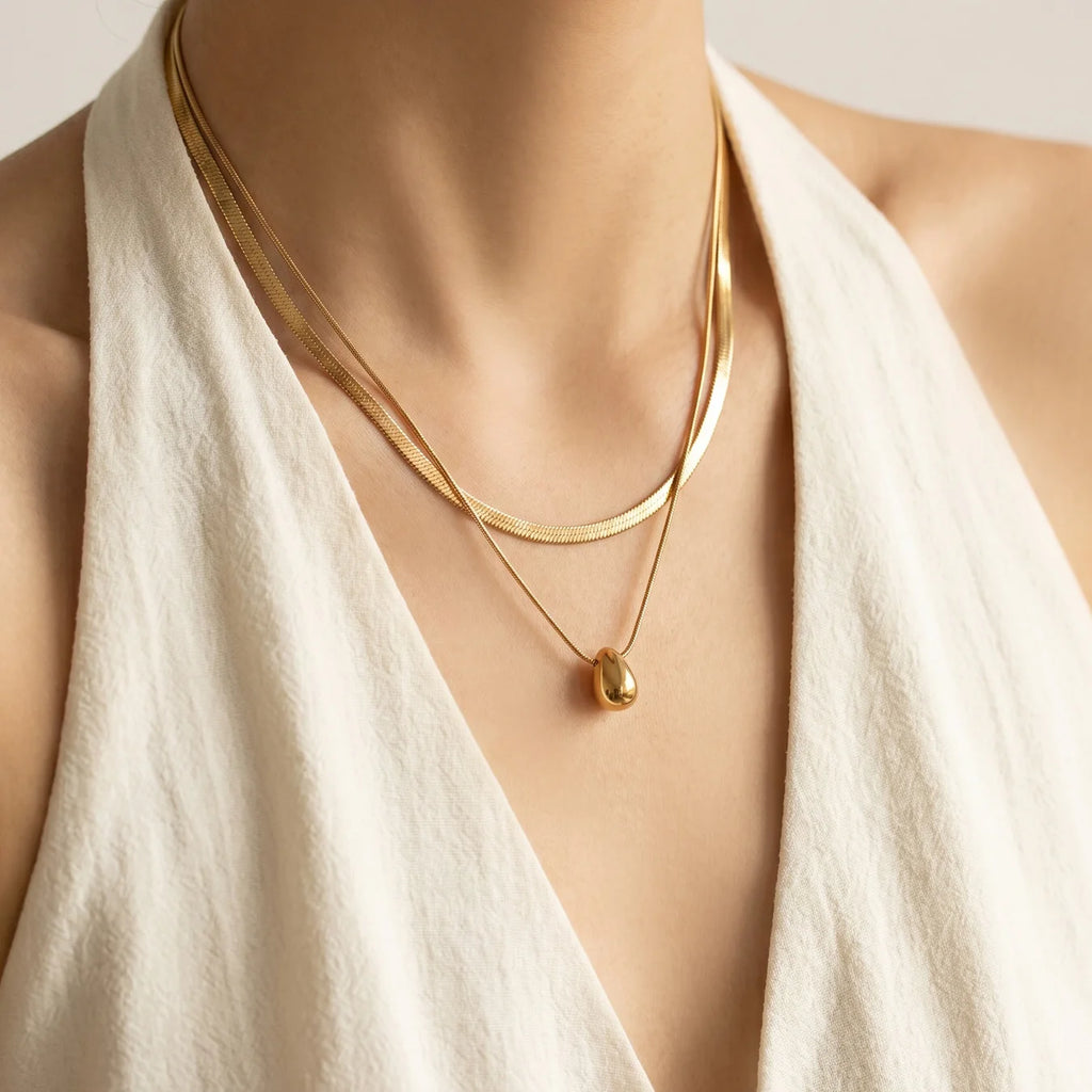 Pandora necklace double layer