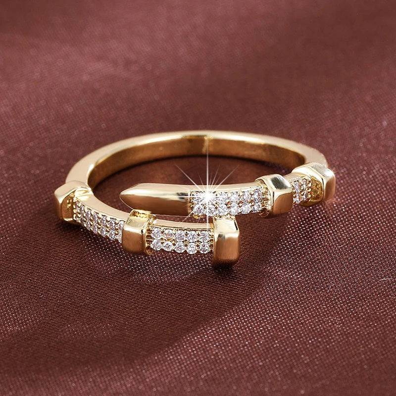 Nail Zirconia ring