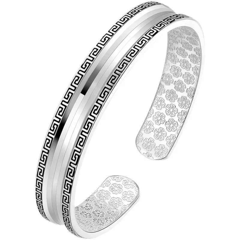 silver 925 Greek design bangle