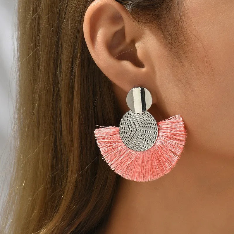 Bohemia tassels earrings