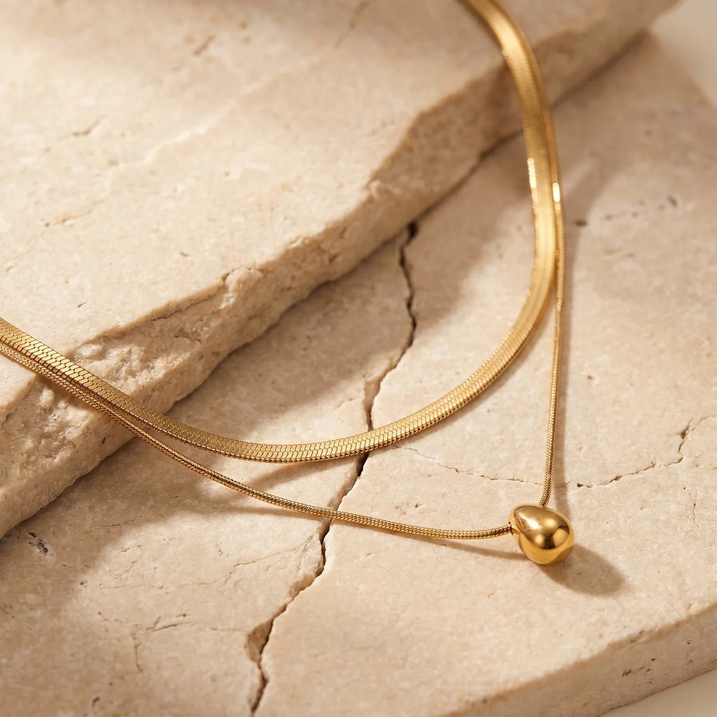 Pandora necklace double layer