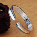 silver 925 Greek design bangle
