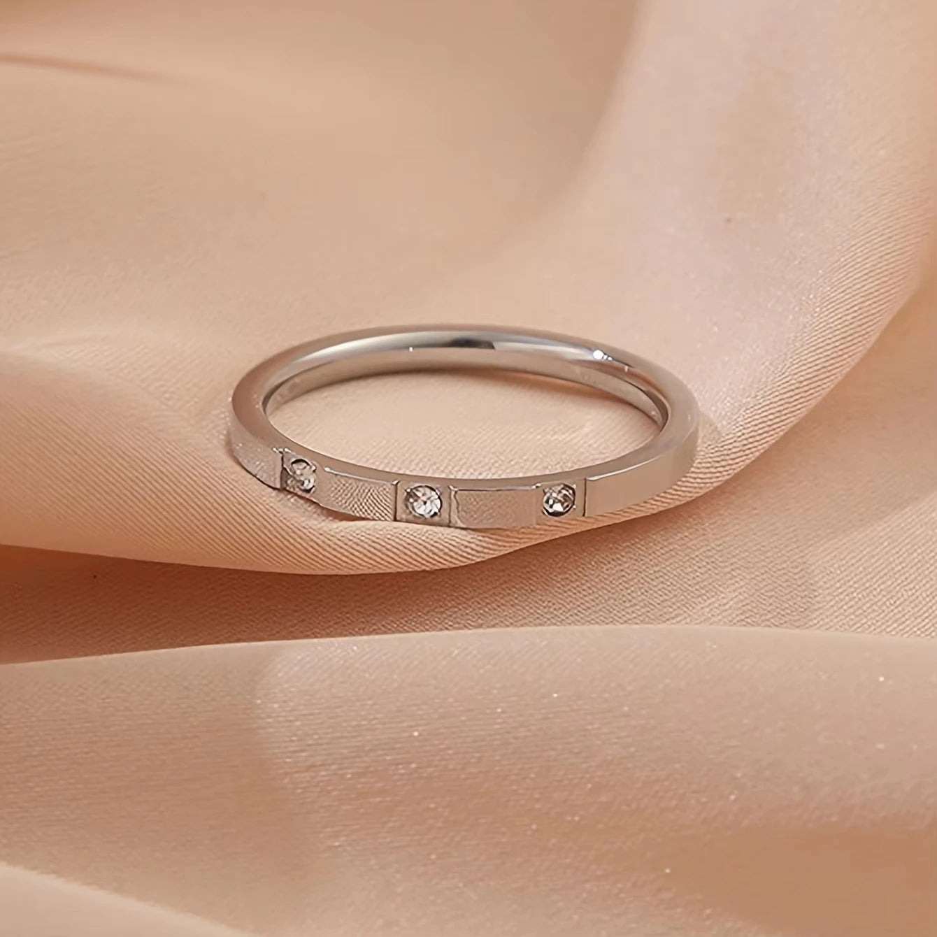 Waterproof Stone Ring