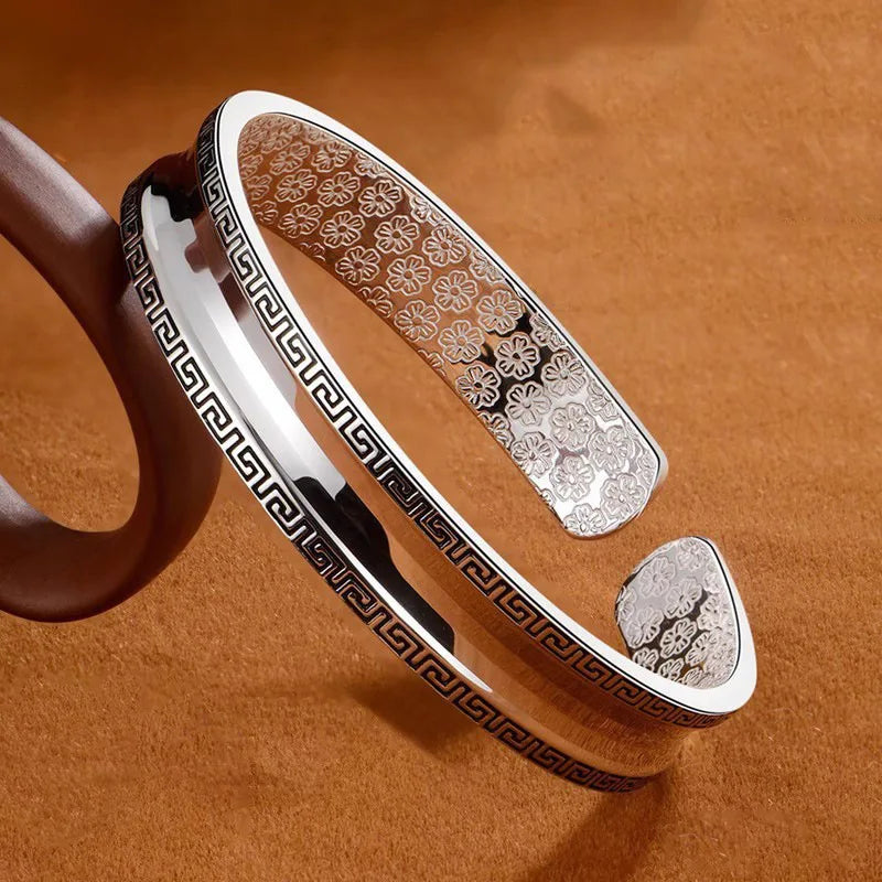 silver 925 Greek design bangle