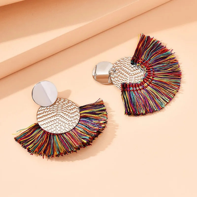 Bohemia tassels earrings