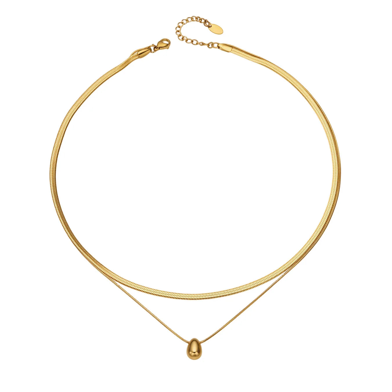 Pandora necklace double layer