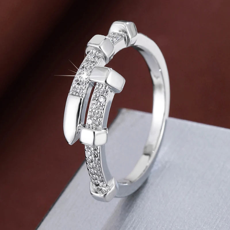 Nail Zirconia ring