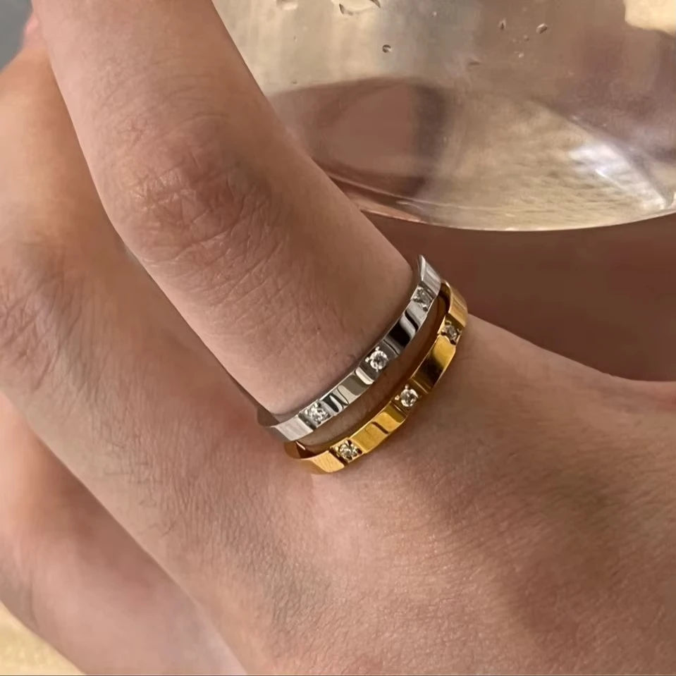 Waterproof Stone Ring