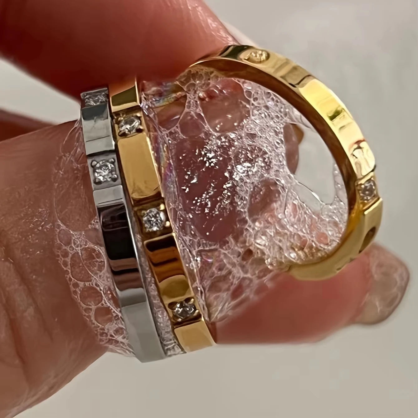Waterproof Stone Ring
