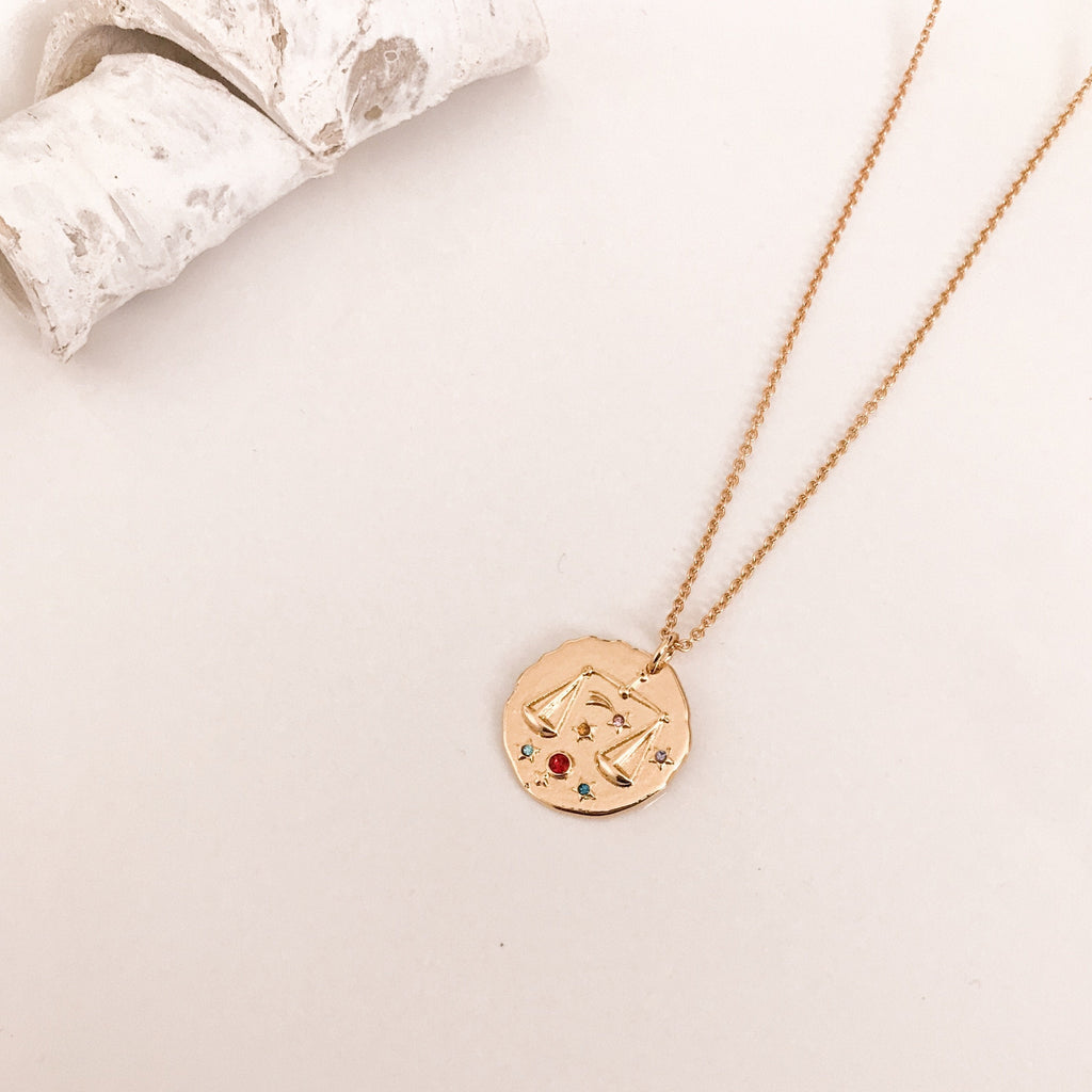 Wanderlust Zodiac Necklace
